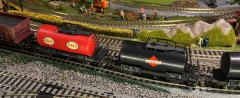 železnica H0 - už rarita - vagóny Fleischman, staré, kovové - 4