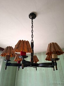 Kovaný luster s tienidlami - 4