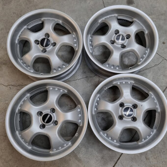 Hliníkové disky 4x100 R16 7,5J ET35 - 4