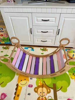 Drevená hojdacia doska Maxi - 4