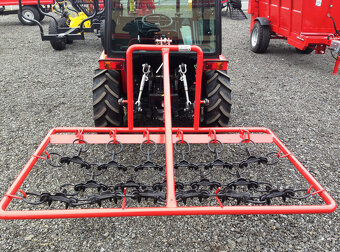 Lučné brány za traktor, malotraktor, záběr 2 metry - 4