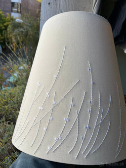 Predám biele tienidlo na lampu - 4