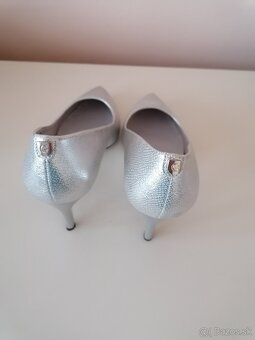 Strieborné lodičky 38 - 4