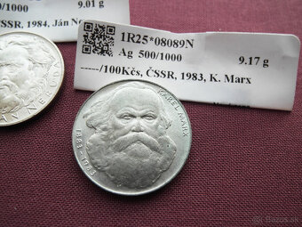 Staré mince 3ks ČSSR striebro - 4