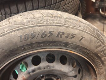 Predám kompletne kolesá Renault 4x100 - 4