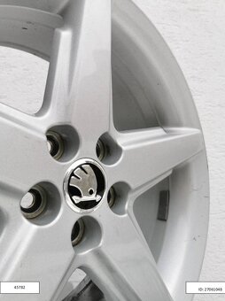 Škoda Rapid, Scala alu disky 5x100 7J R17 ET40 1221 - 4
