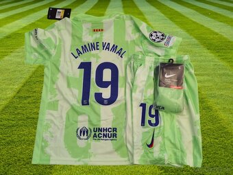 dres Lamine Yamal FC BARCELONA zelená edícia - 4