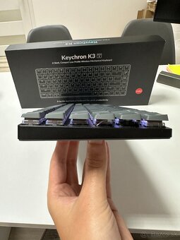 Predám klávesnicu Keychron K3 TKL Ultra-Slim - 4