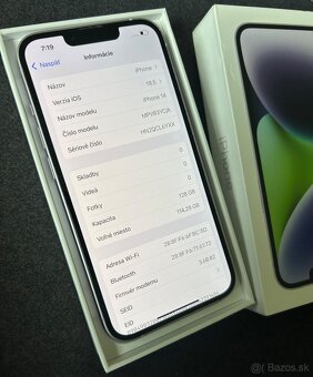 iPhone 14 128GB purple - veľmi pekný stav - 4