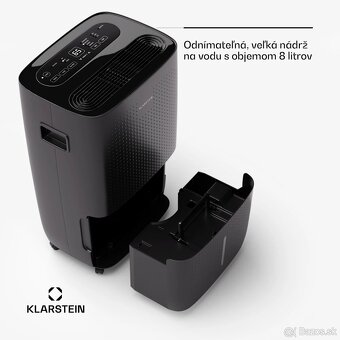 odvlhčovač KLARSTEIN DryFy Connect Smart 60L/24h 8L black - 4