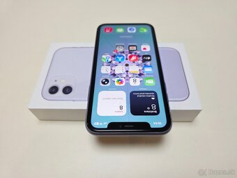 APPLE IPHONE 11 64GB. PURPLE,ZDRAVIE BATERKY 100% - 4
