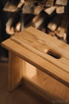Drevený stolček - 4