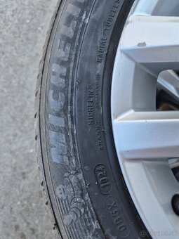 Nové letné MICHALIN 205/60 R 16 + disky 5x112 - VW Škoda Sea - 4