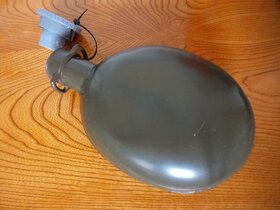 vojenskú hliníkovú fľašu, čútoru s termoobalom - 4