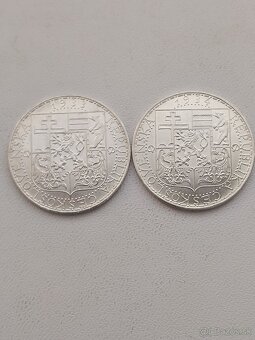 Strieborne mince 1.ČS republika - 4