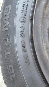Zimné kolesá 195/65 r15 - 4