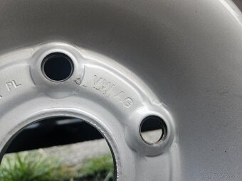 Originálna zimná sada VW - 5x112 r16 + Semperit 205/60 r16 - 4