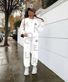 Biela suprava Moncler muž a žena - 4