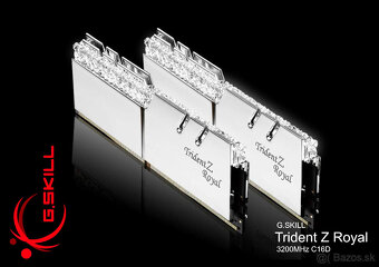 G.SKILL KIT DDR4 16GB PC 3200 (2x8GB) 16 GTRS TZ ROYAL - 4