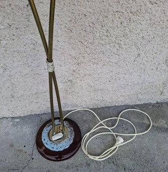 Retro podlahová lampa K.Šenov - 4