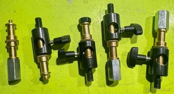 anfrotto adaptér pre z 16mm Spigot na M10 metrickú skrutku - 4