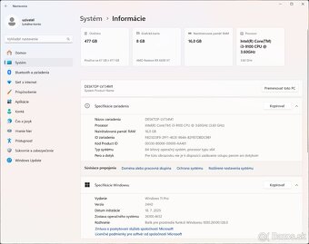 Herný PC i3-9100 / 16GB / NVMe SSD 512GB / RX6600XT - 4