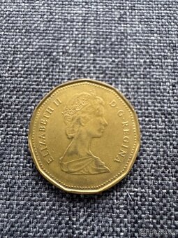 Kanadský dolár 1x 1987 a 2 x 1989 , dokopy 3 ks - 4