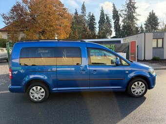 ► VW CADDY MAXI 1,6 TDI - 75 kW, 7 MÍST, PARK. SENZORY ◄ - 4
