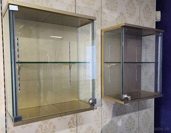 Luxusná pultová zostava do predajne v zlato-čiernej kombinác - 4