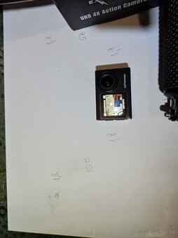 4k/60Fps akčná kamera Exprotrek/dual display - 4