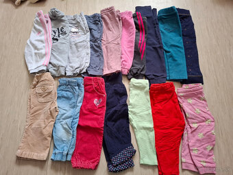 Dievčenské oblečenie 74-80 - 4