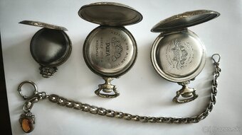 Starožitné vreckové hodinky DOXA - 4