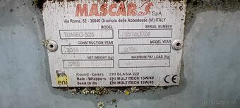 Balíkovač, lis Mascar - 4