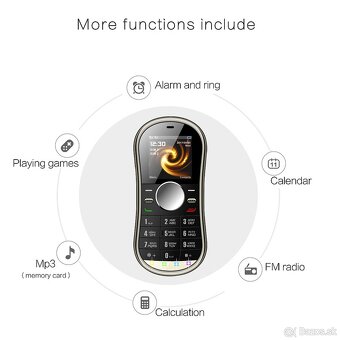 Spiner mobilný telefón na sim kartu - 4