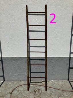 Rebríky masívne železné rôzne varianty - 4