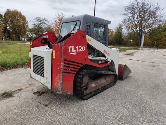 Pásový nakladač Takeuchi TL120. - 4