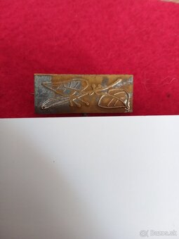 Odznak záves Lipové listy.Lipy. - 4