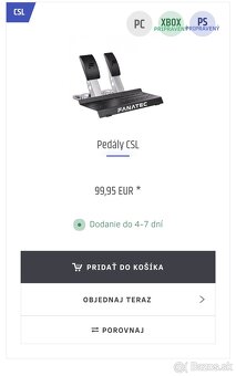 Fanatec CSL pedale - 4