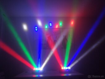 Spider RGBW s laserom 2v1 - 4