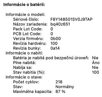 Predám Macbook Pro 16" M1 MAX, 32GB RAM, 2TB - 4