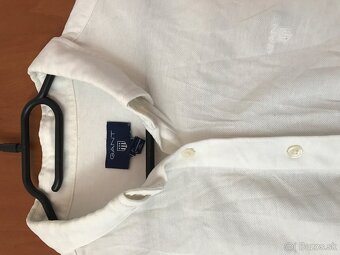 GANT originál snehobiela damska bluzka 38/40 - 4