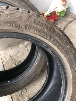 Na predaj: 4x zimné pneumatiky Barum Polaris 5 – 225/45 R17 - 4