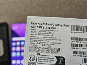Xiaomi Redmi Note 13 PRO+ 5G 512GB pamat, 12gb ram, v zaruke - 4