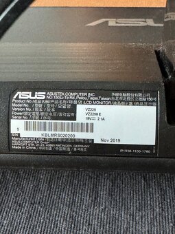 ASUS monitor 22” - so zníženými emisiami modrého svetla - 4