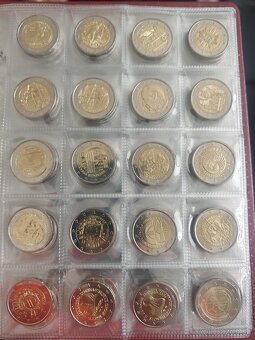 Kompletná séria 2€ pamätných minci v UNC kvalite - 4