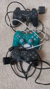 Ps2 slim 15 hier 3 ovládače - 4