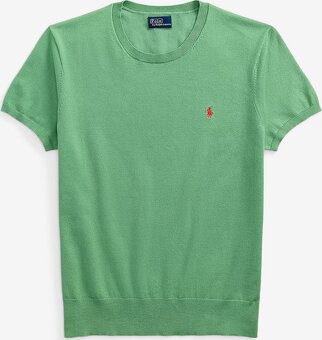 Polo Ralph Lauren Sveter vo farbe Svetlozelená - 4
