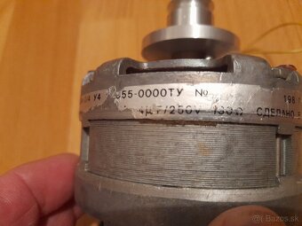 Predám elektromotor 220 V , 130 Ohm, 6 W - 4