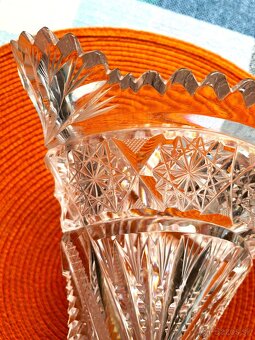 Kryštálová váza Bohemia crystal - 4