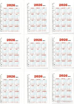 KALENDARIKY BULHARSKO 2026 - 4